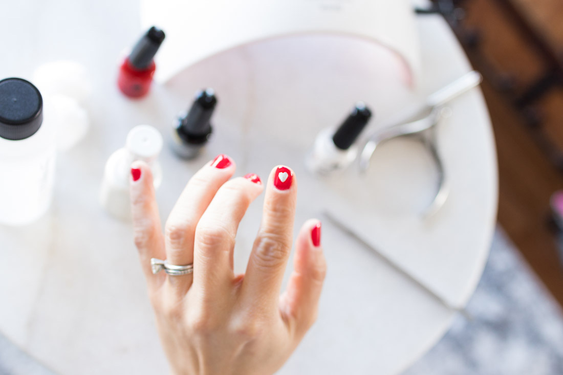 Valentines Day Manicure | Valentine's Nails | Beauty | Pumps and Push-Ups