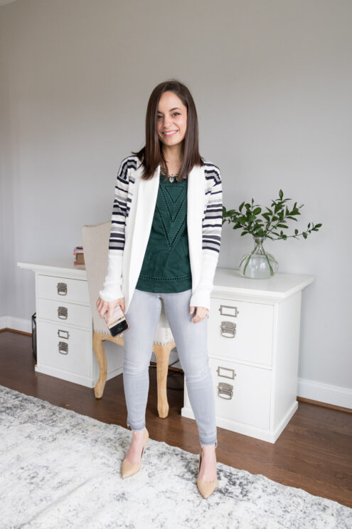 Stitch Fix Petities: February Fix | Why I'm still loving stitch fix | petite style | pumps and push-ups