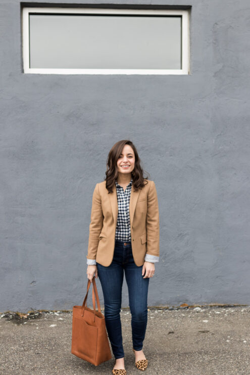 The Schoolboy blazer, my favorite closet staples | closet classics | petite style | pumps and push-ups blog