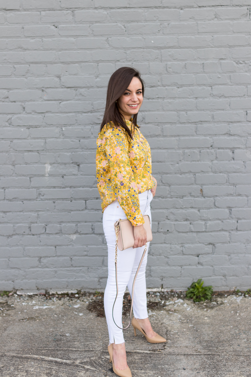 My favorite spring finds from Old Navy | Secret Sculpt Denim from Old Navy | Petite Style | Pumps and Push-Ups Blog 