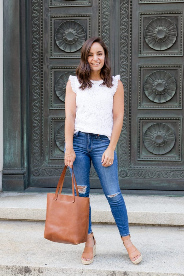 Simple Ways to Dress Up a Pair of Jeans - Pumps & Push Ups