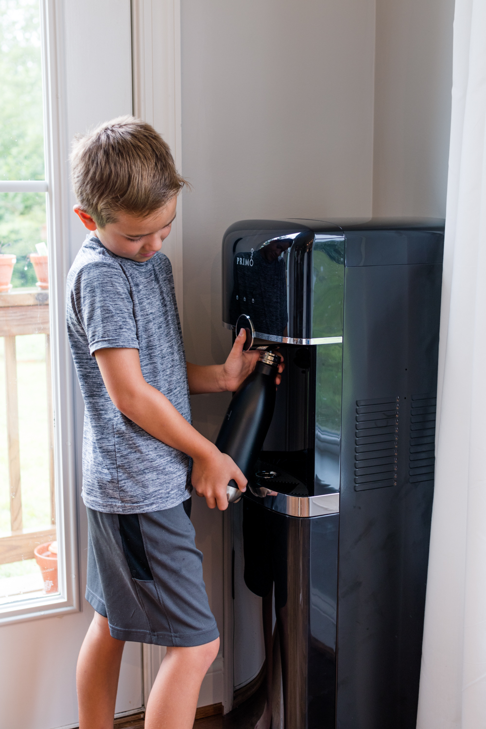 Get your whole family drinking more water via pumps and push-ups blog |Primo Water | Water dispensers | purified water 