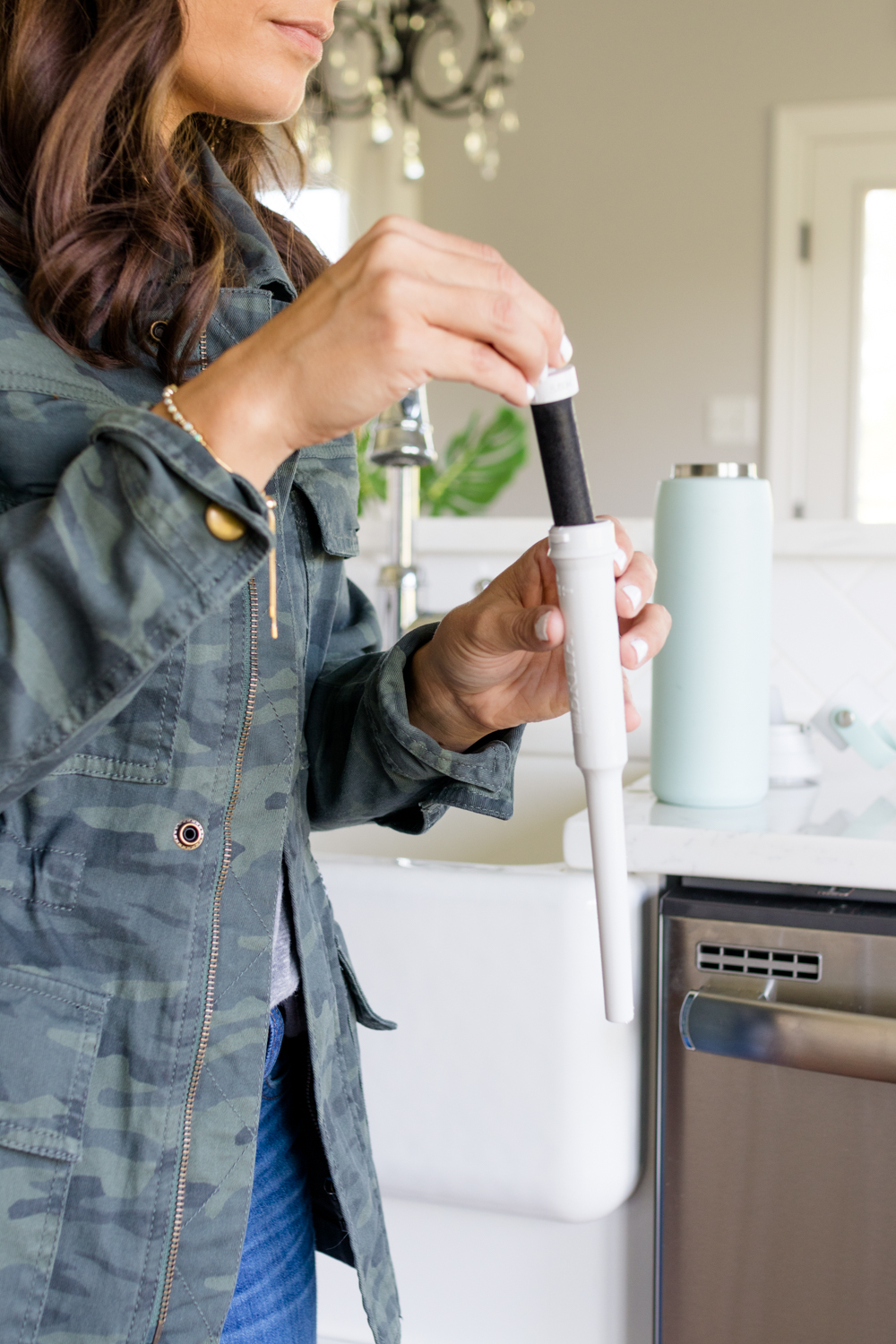 Filtering straw on Brita filtering bottle | sustainable swap | sustainability | #ad 