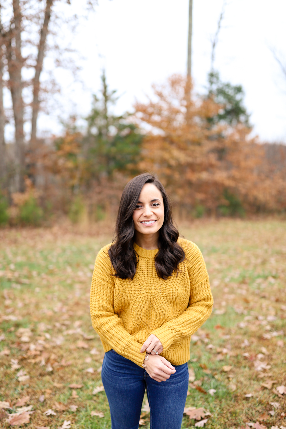 Madwell sweater | fall outfit for petites | petite style | petite jeans | madewell roadtripper jeans | madewell remi mules 