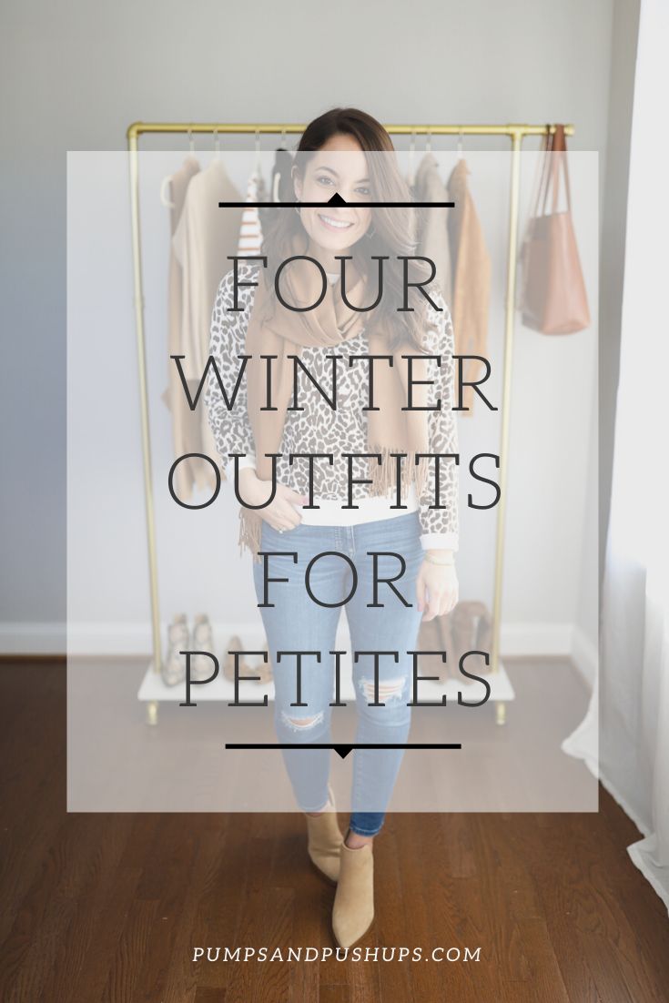 Four Casual Winter Outfits - Petite Style