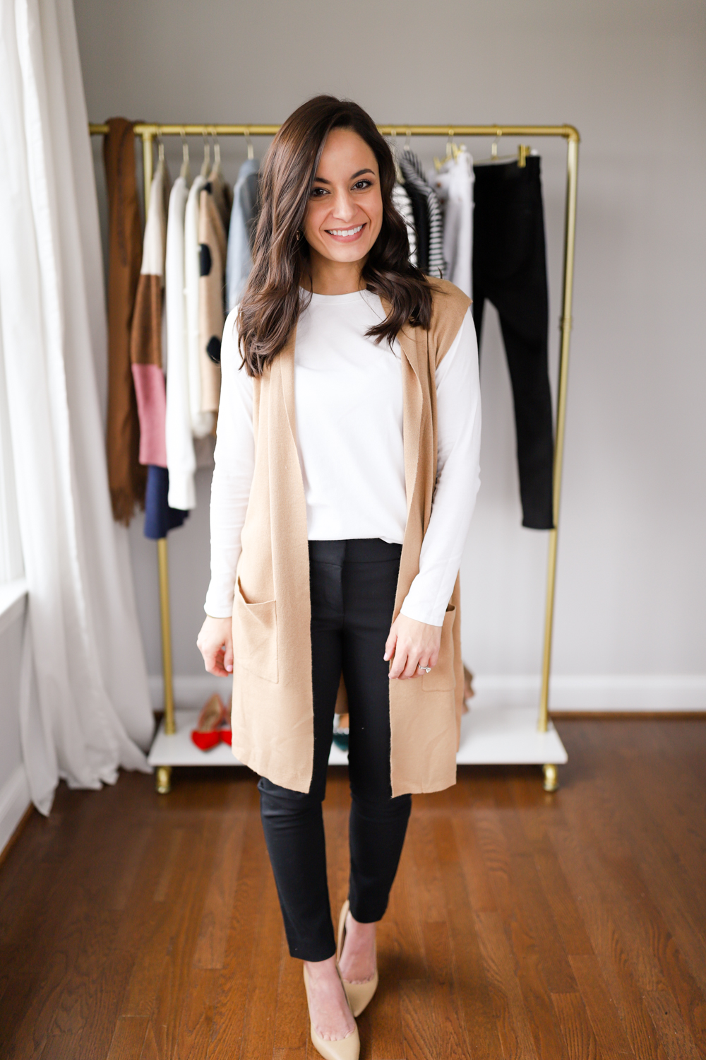 Four Ways to Wear a Sweater Blazer - Pumps & Push Ups