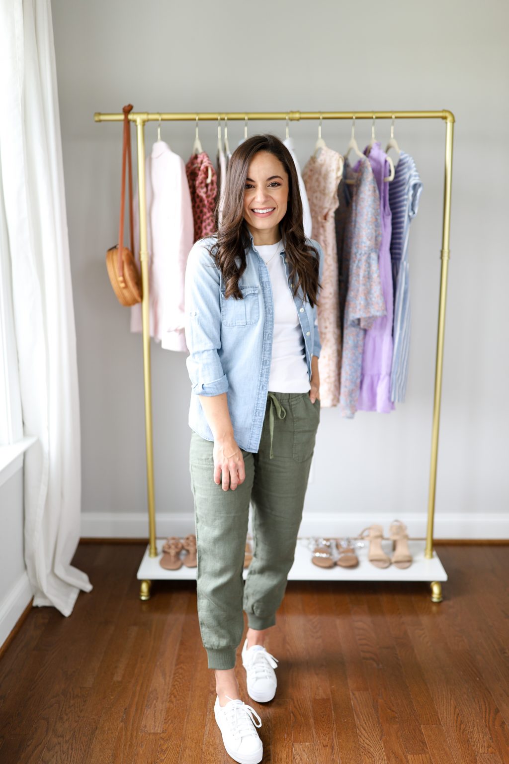 Four Ways to Wear Joggers - Petite Style | Pumps & Push Ups