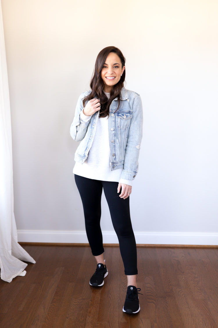 4 Ways to Wear a Denim Jacket - Pumps & Push Ups