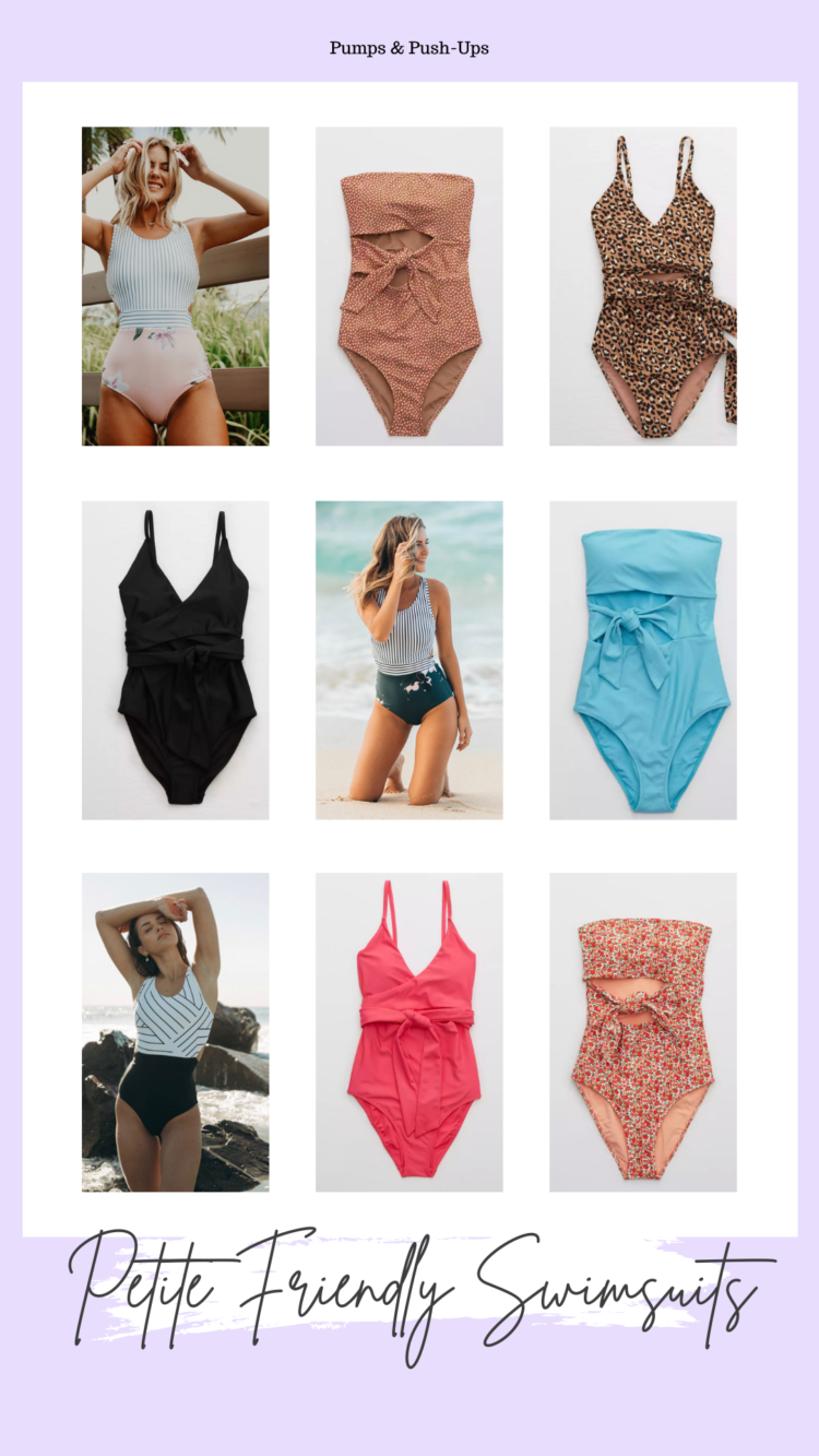 Petite Friendly Swimsuits and Coverups - Pumps & Push Ups