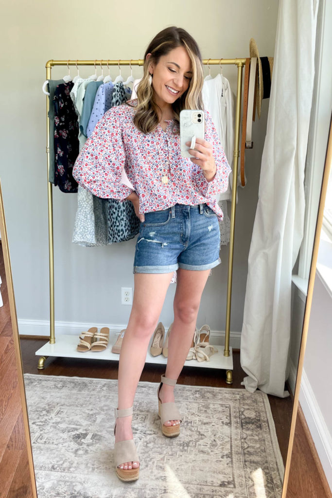 One Week of Petite Friendly Spring Outfits - Pumps & Push Ups