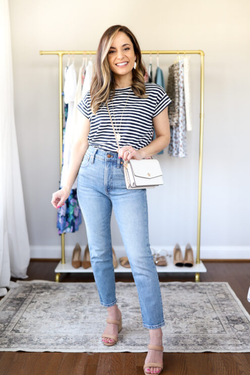 Perfect Vintage Crop Jeans from Madewell for Petites | Review of Jeans from Madewell | Petite Style | Jeans | Petite Jeans