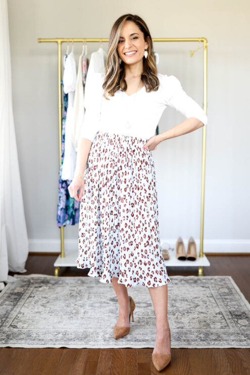 Spring work outfit for petite women via pumps and push-ups blog | petite style | petite fashion | work outfits | business casual