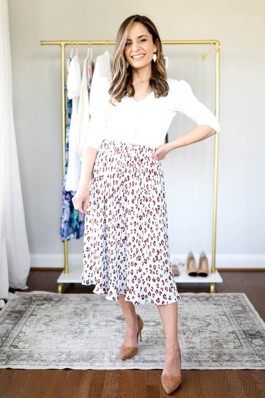 Spring work outfit for petite women via pumps and push-ups blog | petite style | petite fashion | work outfits | business casual