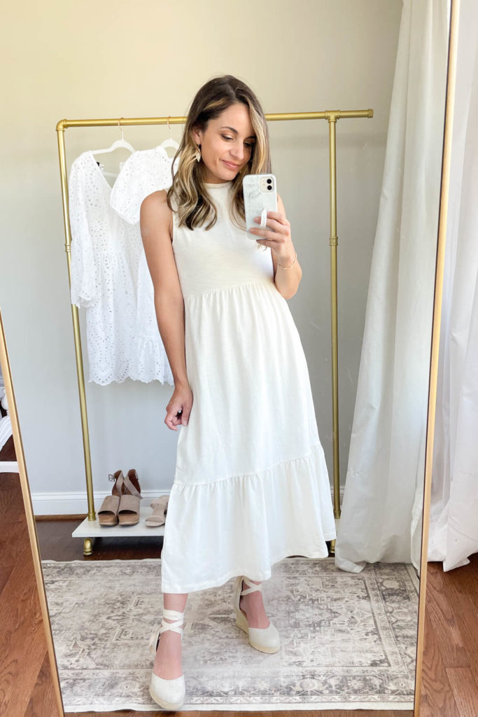 Petite White Dress Edit - Petite Style | Pumps & Push Ups