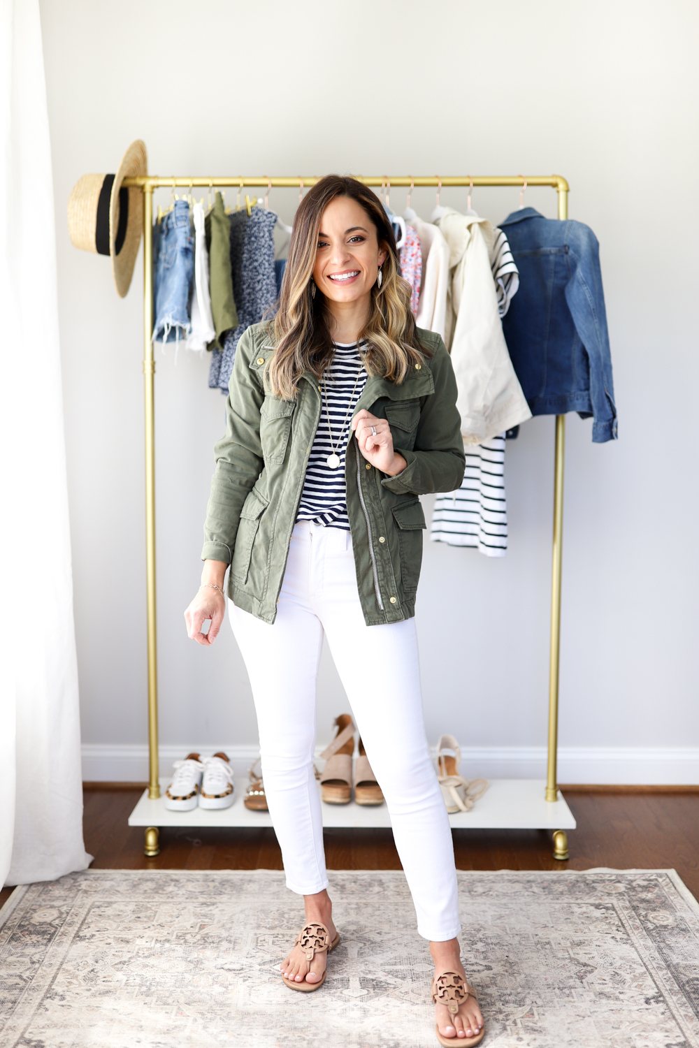 Petite friendly capsule wardrobe for spring via pumps and push-ups blog | petite fashion | spring outfits | summer outfits