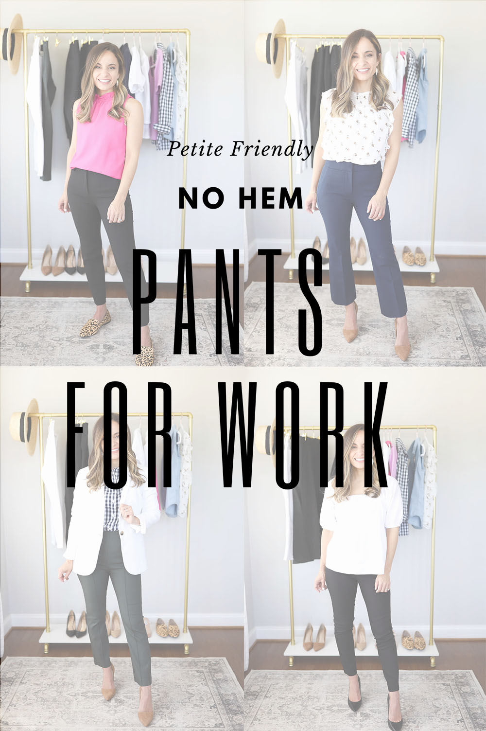 No Hem Petite Pants For Work Pumps Push Ups