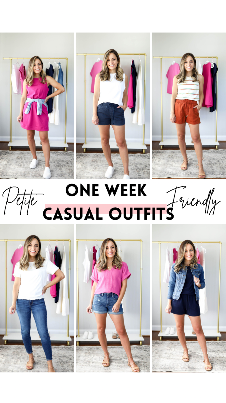 One Week of Casual Outfits - Pumps & Push Ups