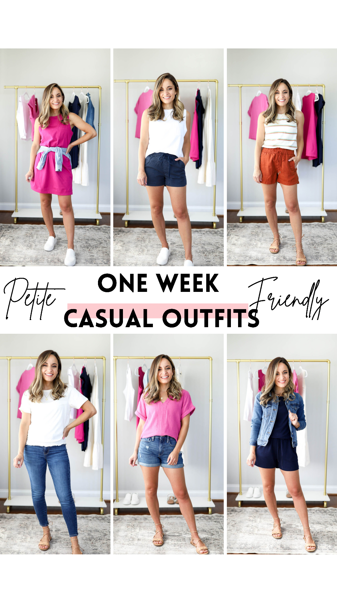 One Week of Casual Outfits - Pumps & Push Ups