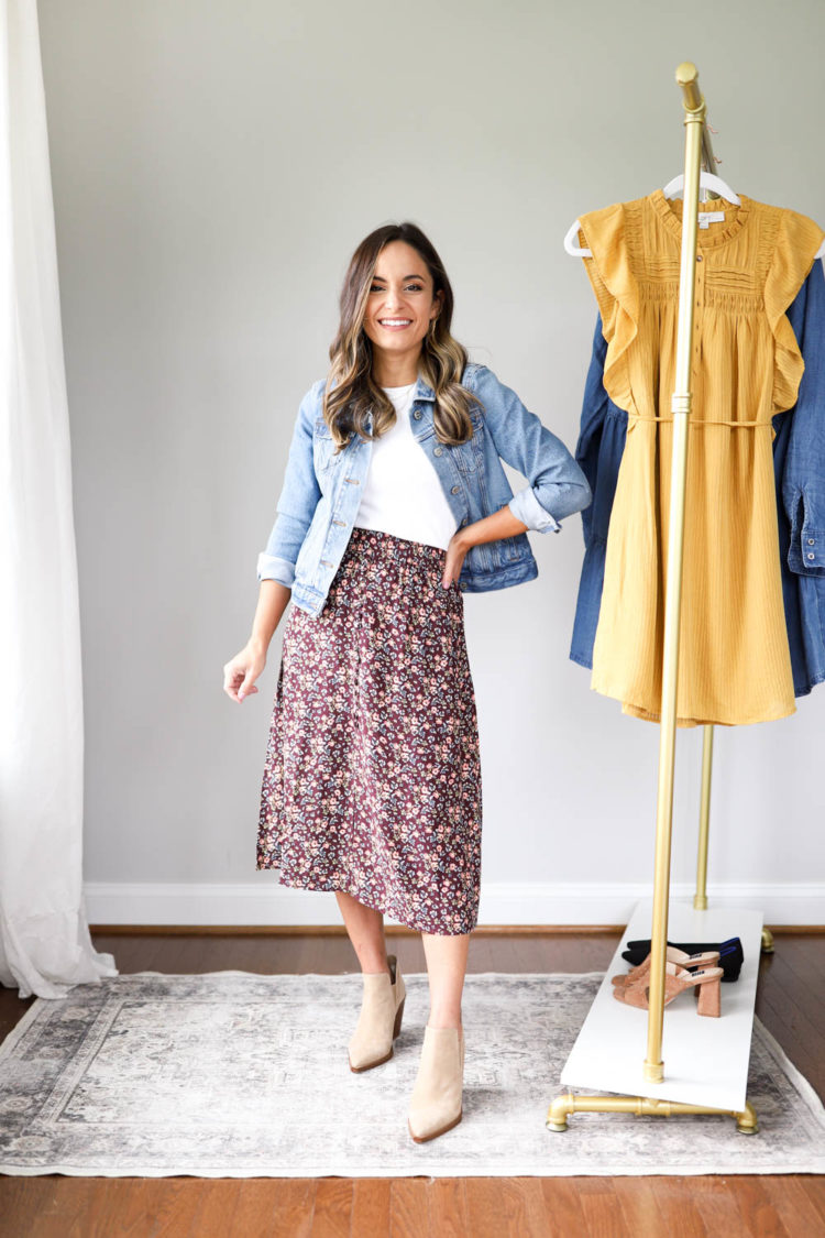 4 Outfits for Now and Later with LOFT - Pumps & Push Ups