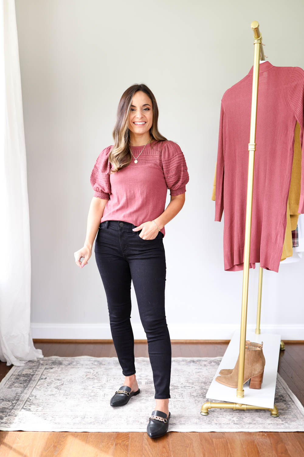 Five pairs of pants for a casual workplace via pumps and push-ups blog | petite fashion | petite style blog | fall fashion | work outfits 