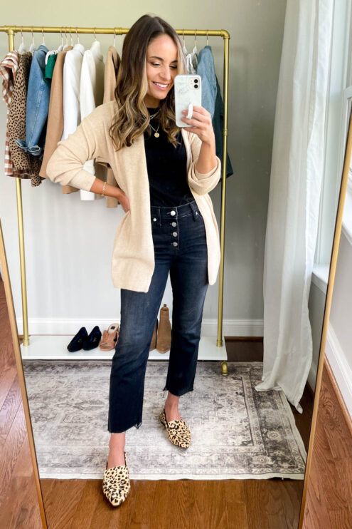 8 ways to wear black jeans