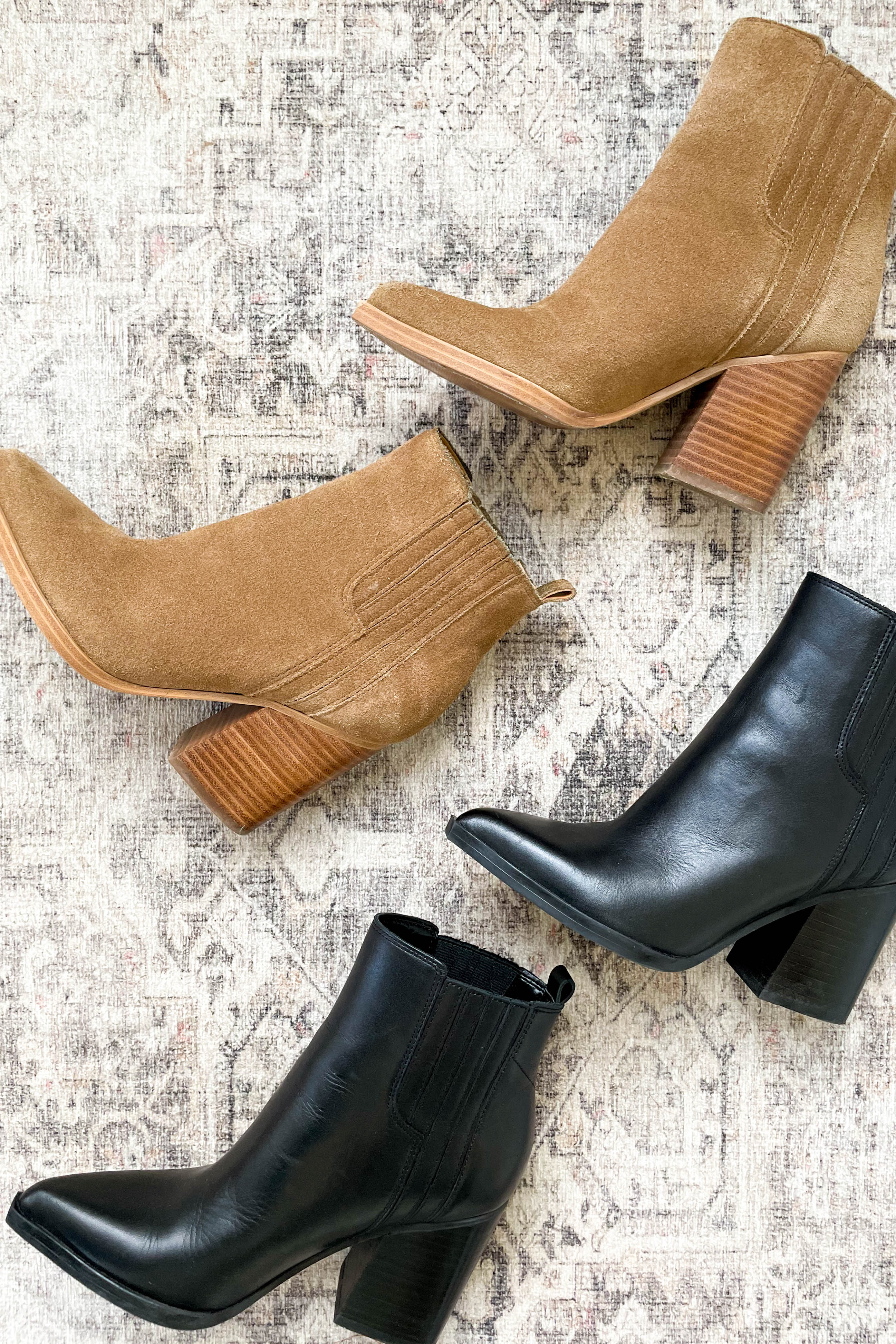 black ankle boots Blogger 