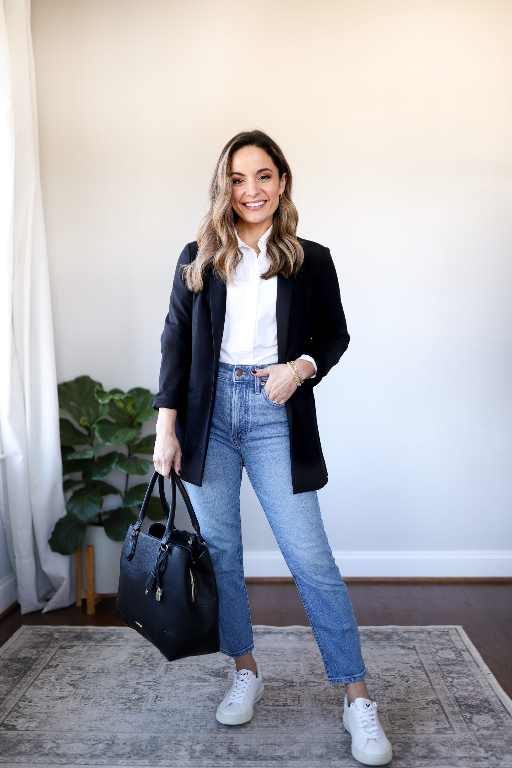 One Week of Casual Work Outfits - Pumps & Push Ups