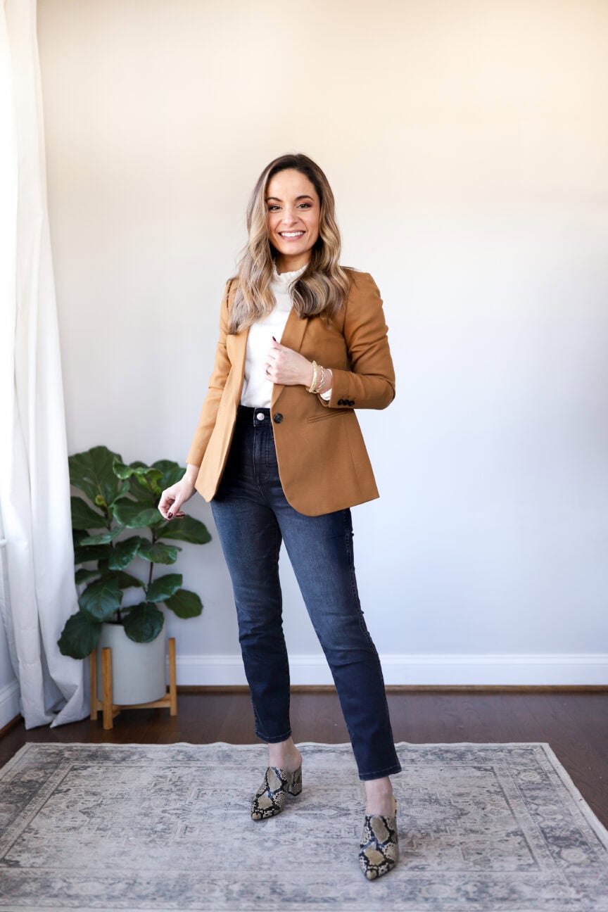 Petite friendly casual work outfits via pumps and push-ups blog | petite style | work outfits | casual office outfits