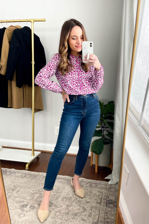 Petite jeans guide via pumps and push-ups blog | petite fashion | petite style blog