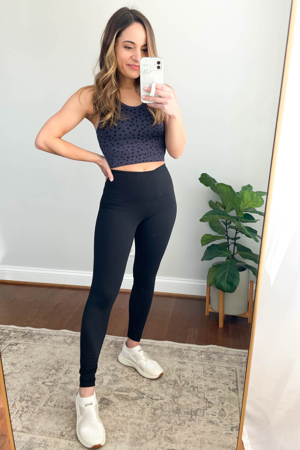 petite athleisure activewear, workout and yoga fitness apparel fashion
