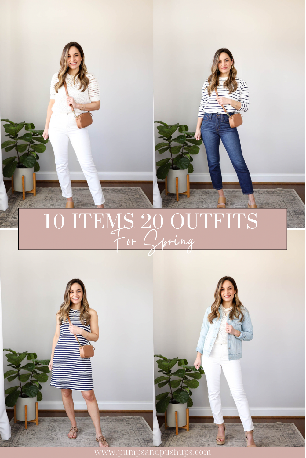 Seven Spring Outfits - Pumps & Push Ups
