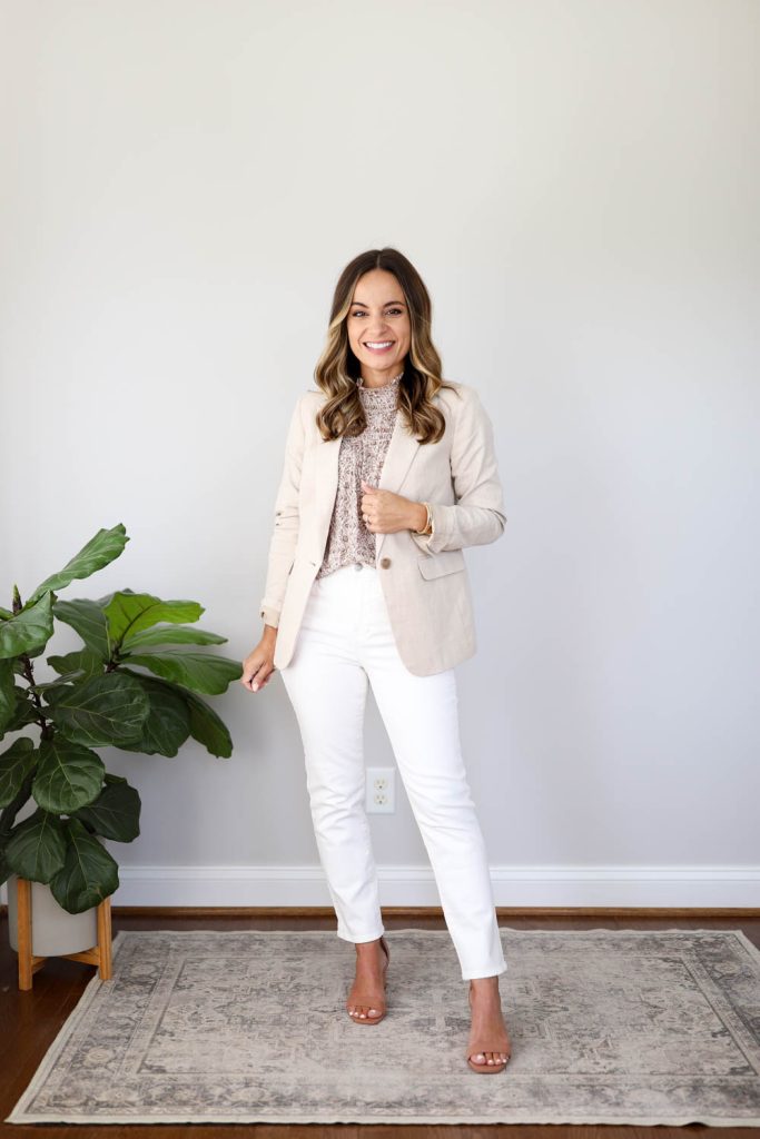 5 Ways to Wear Jeans to Work - Pumps & Push Ups