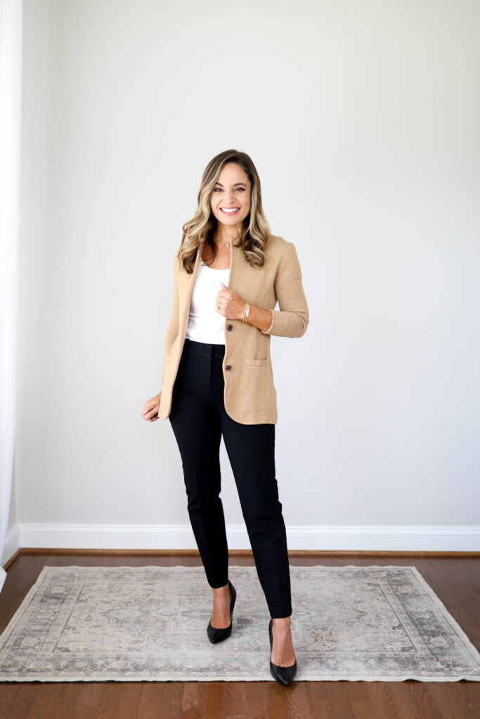 Sweater Blazer Four Ways - Pumps & Push Ups