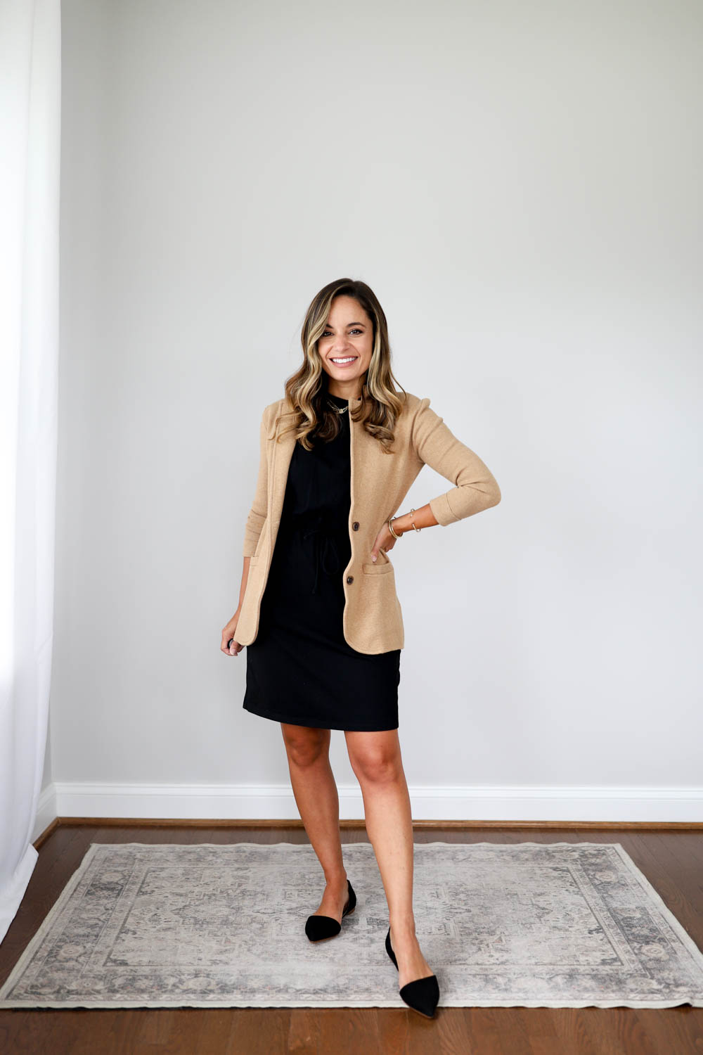 Ways to wear a sweater blazer | petite friendly ways to wear a sweater blazer | j.crew factory sweater blazer outfits | fall outfits 