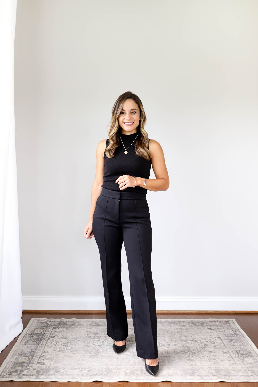 Black work sale trousers petite