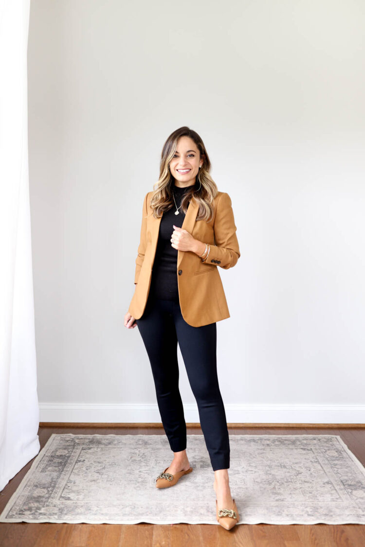 Camel Blazer Five Ways - Pumps & Push Ups