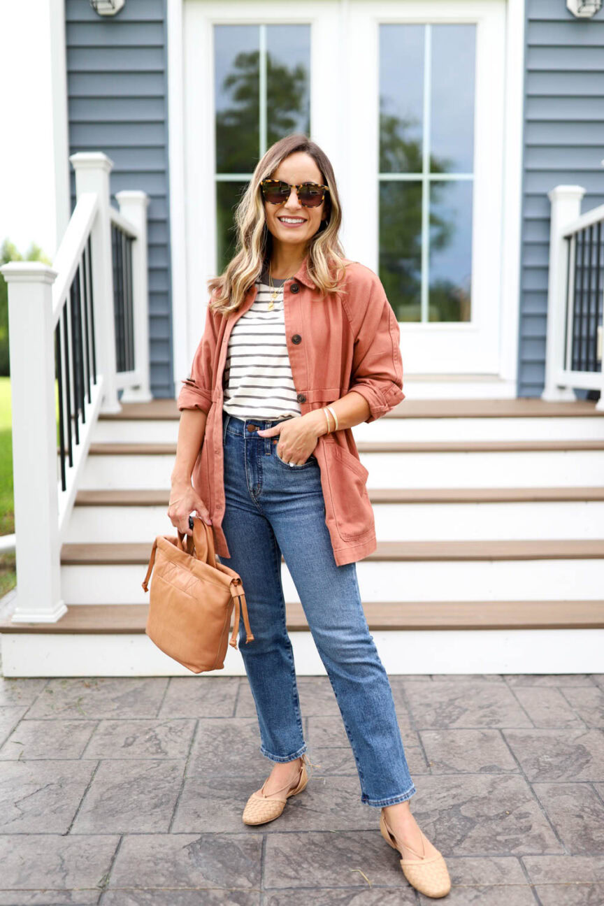 Petite-friendly jeans from Madewell | Madewell petite jeans | Madewell jeans | denim boot jeans | fall outfits