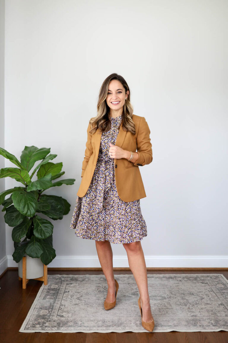 Four Fall Dresses for Work - Pumps & Push Ups