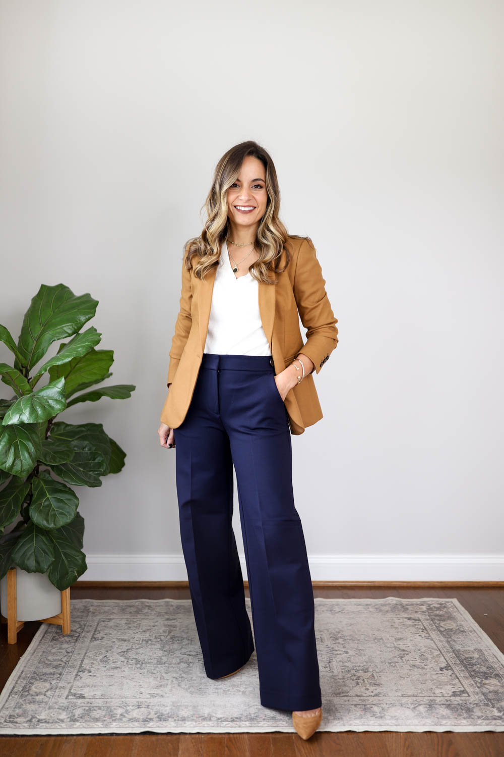 What's the Secret to Styling Wide Leg Pants?