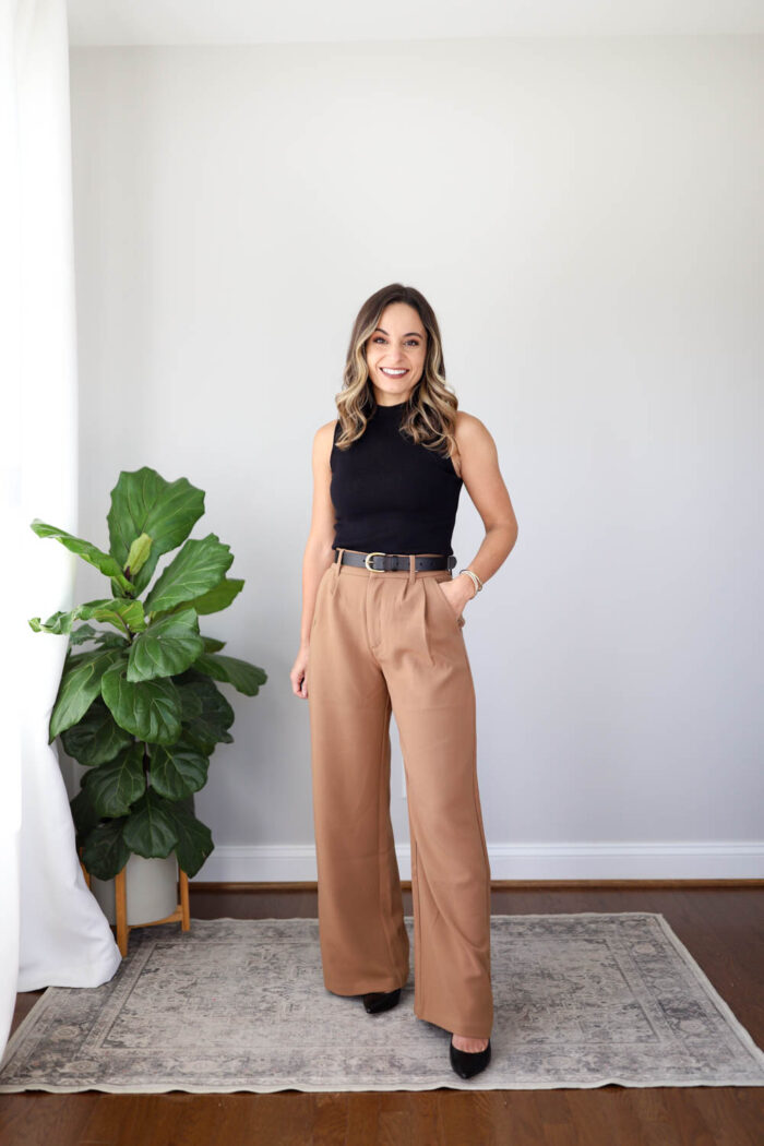 Wide-Leg Trousers Four Ways for Work - Pumps & Push Ups