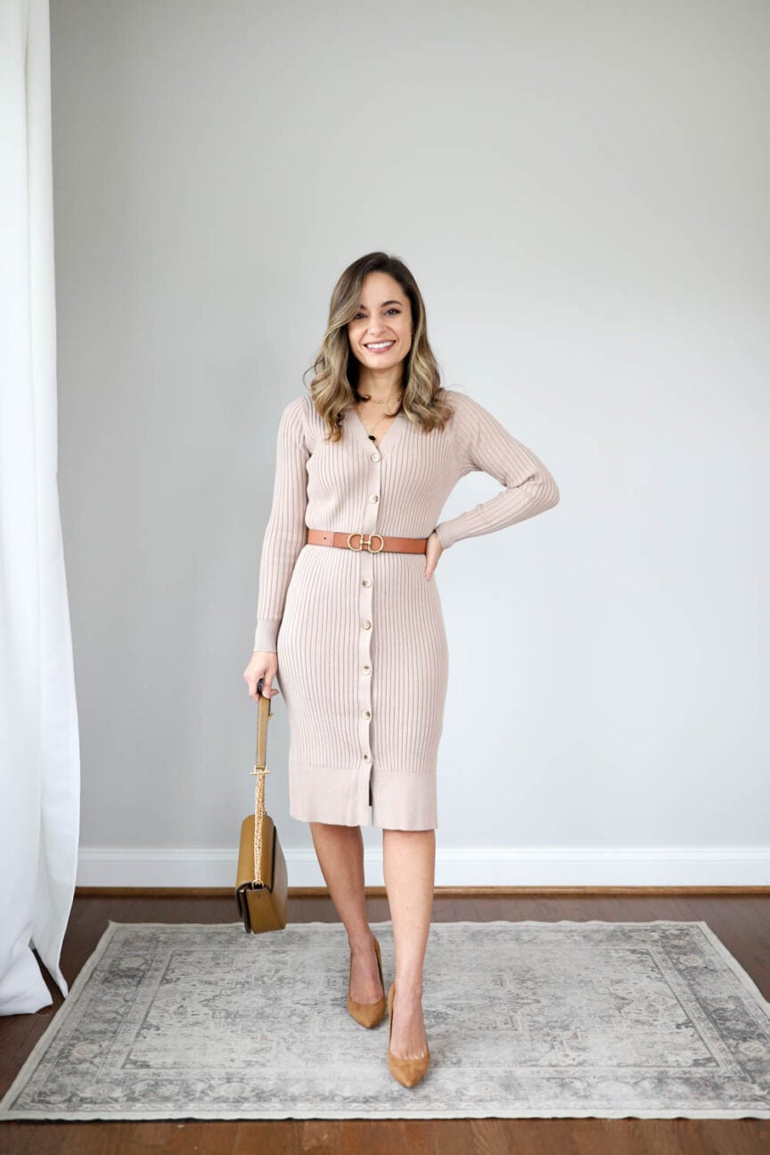 Petite-friendly dresses for work via pumps and push-ups blog | petite style | petite fashion | petite blogger