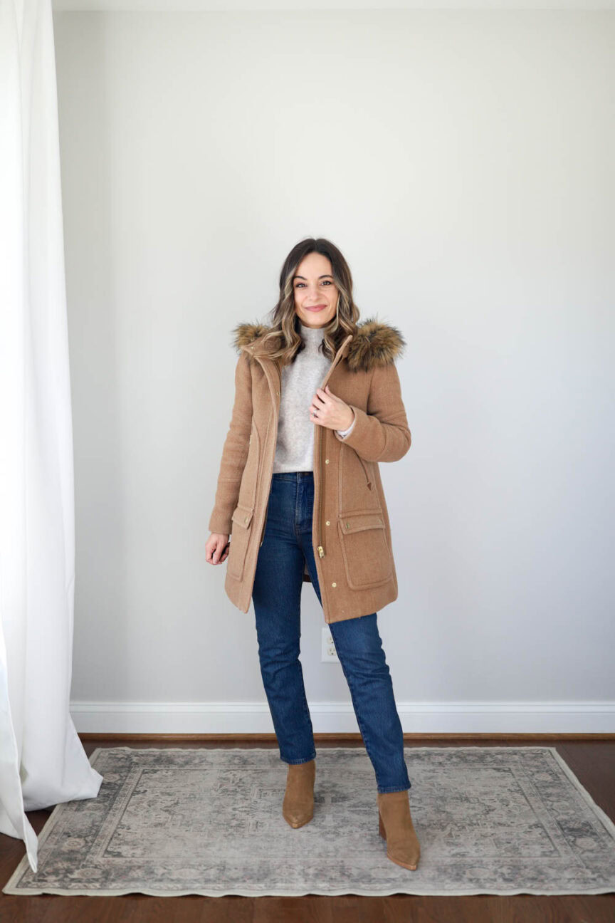 Petite friendly coats | winter coats | J.Crew coats | Winter coats for petites | petite friendly winter coats