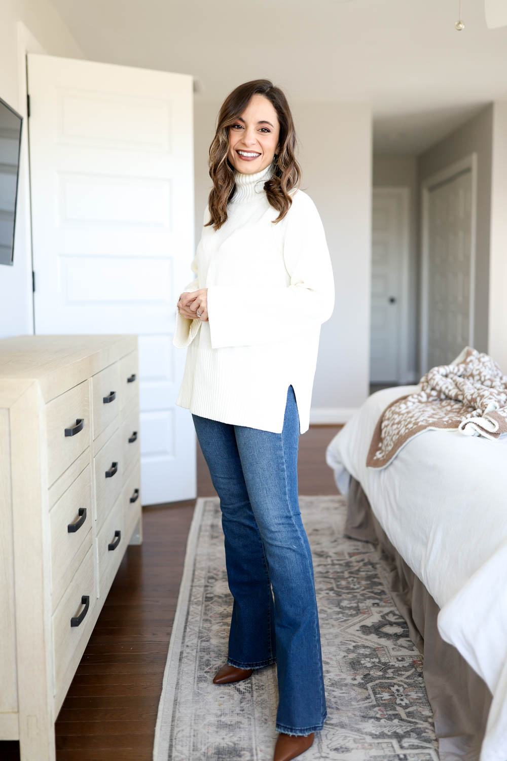 Sofia Vergara Wears 7 For All Mankind Ankle Skinny Jeans - THE JEANS BLOG