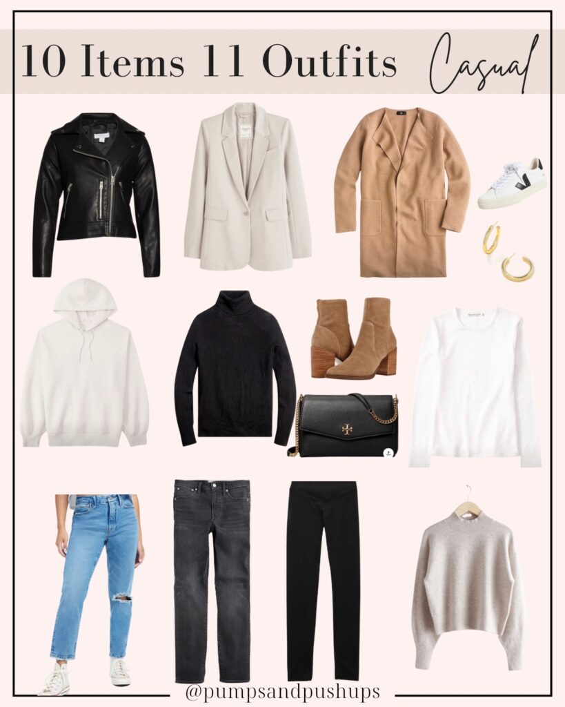 10 Items 11 Casual Outfits - Pumps & Push Ups