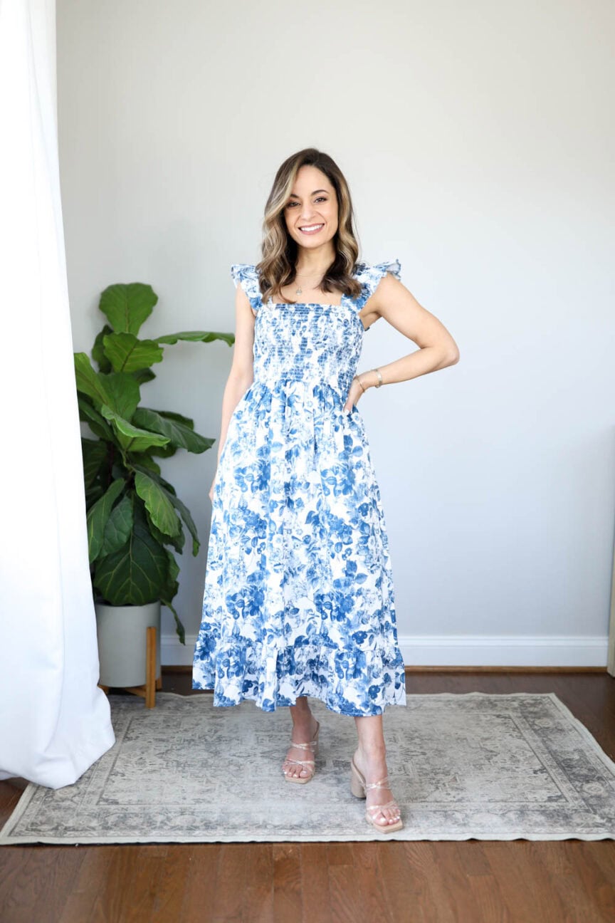 Petite-friendly midi dresses | midi dress | spring dress | amazon dress | spring outfits