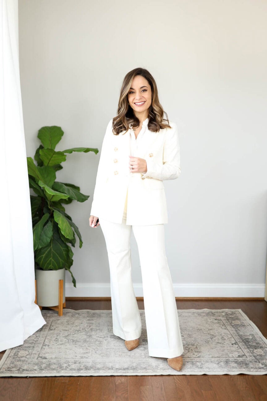 Petite-friendly suiting | petite suits | business professional outfits | workwear
