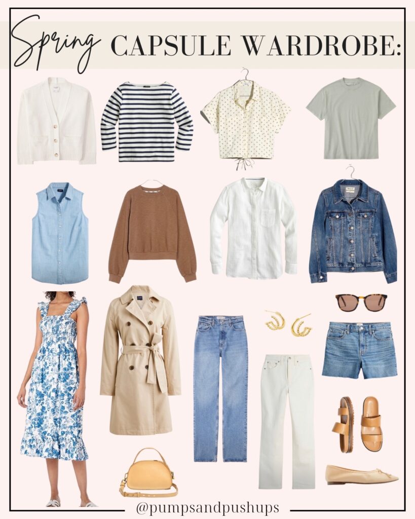 Spring Capsule Wardrobe - Pumps & Push Ups