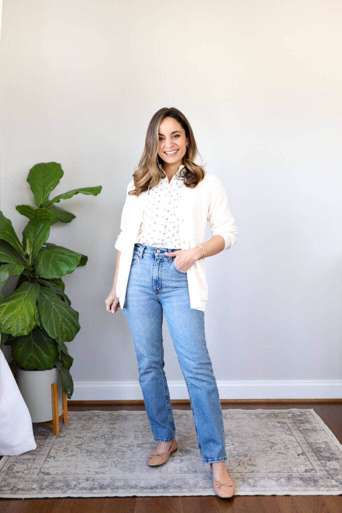 Petite friendly spring capsule wardrobe via pumps and push-ups blog | petite style | spring outfits | spring capsule outfit | capsule wardrobe