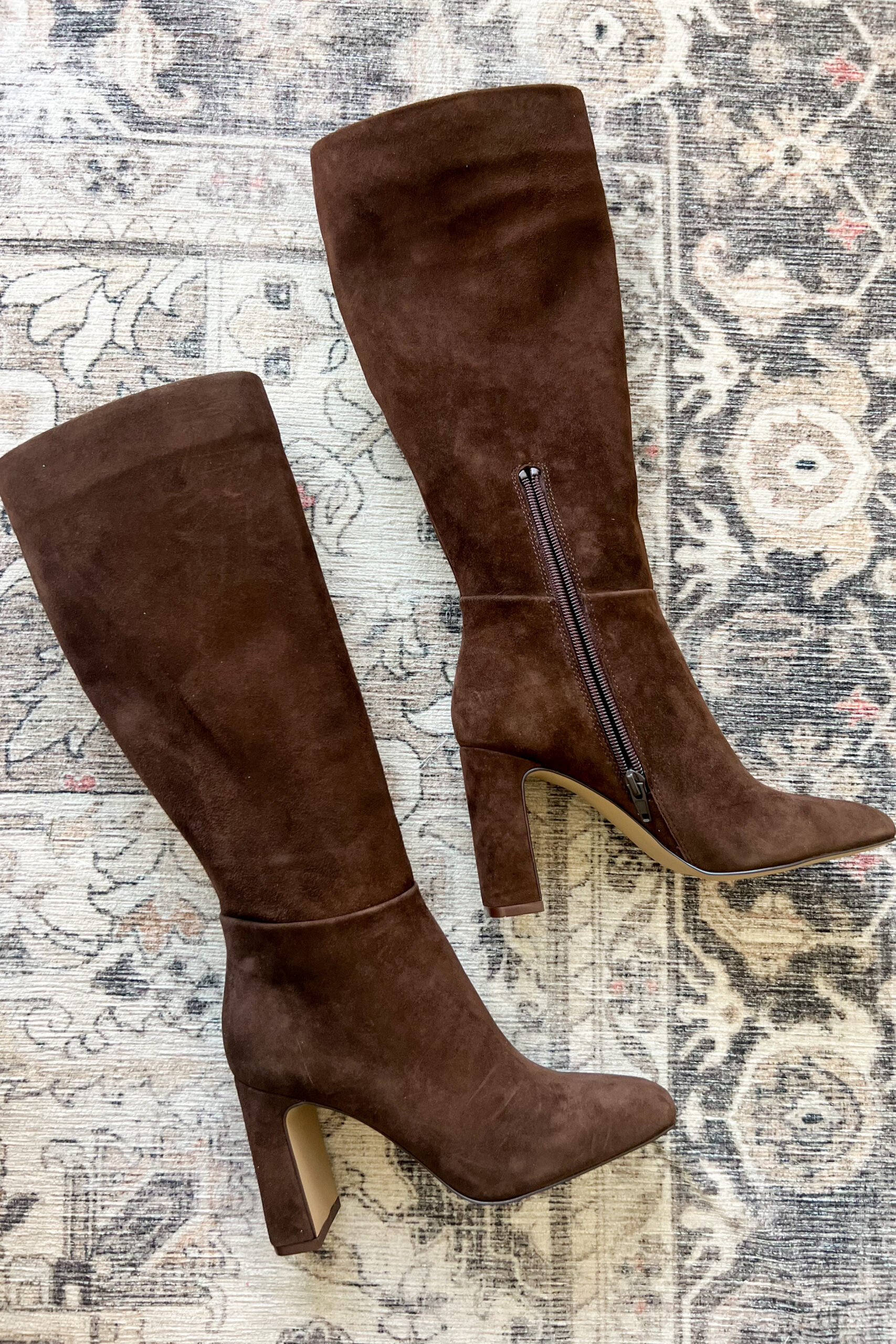 Petite-friendly knee high boots via pumps and push-ups blog | Nordstrom anniversary sale finds | petite fashion 