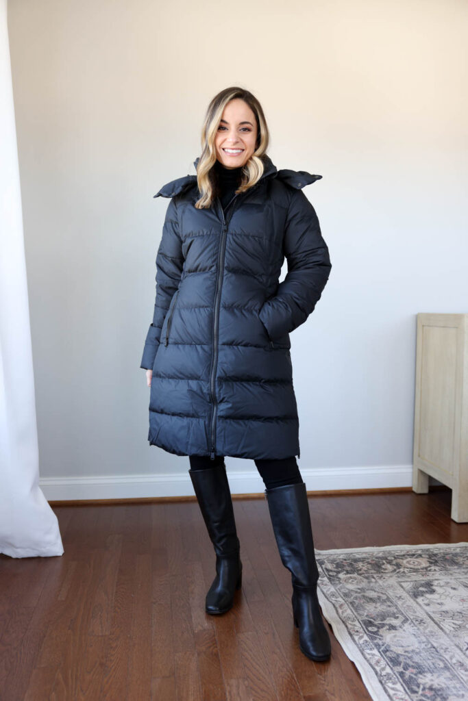 Petite-friendly winter coats via pumps and push-ups blog | athleta downtown parka | petite style | petite fashion | winter coats